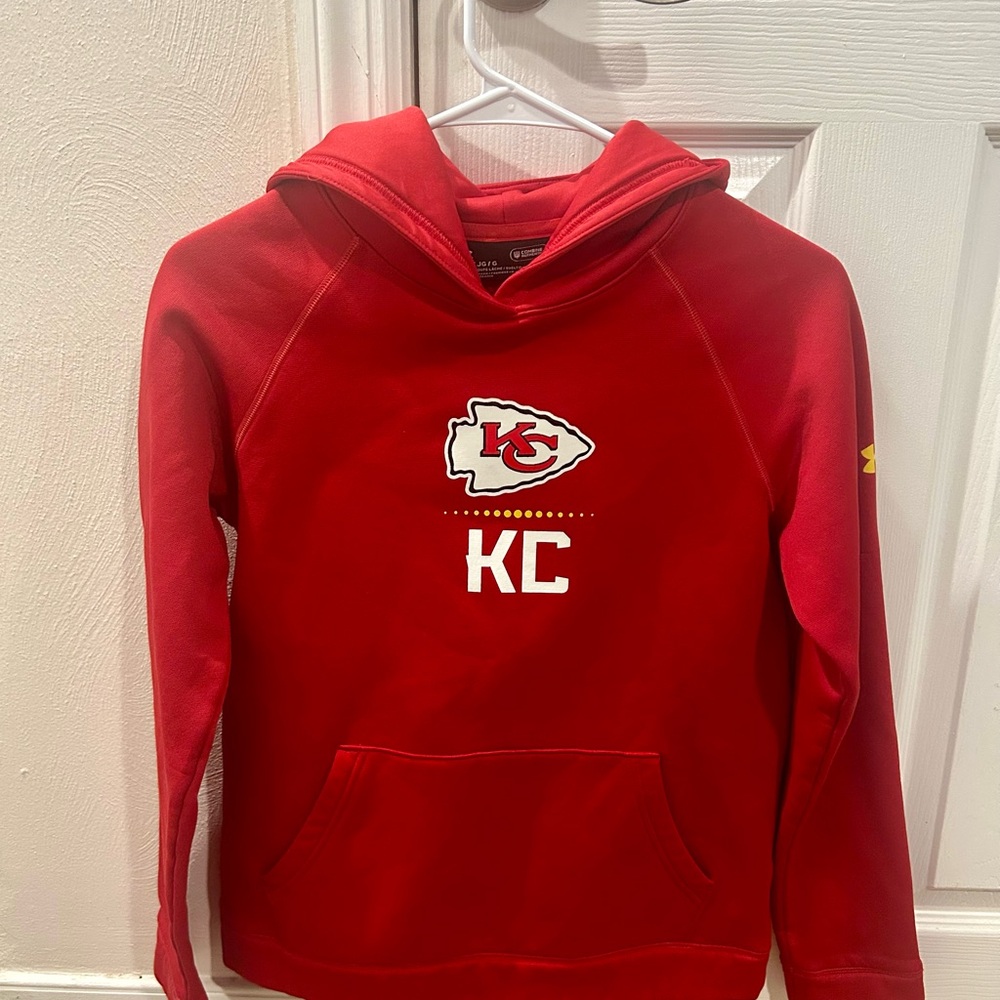Kansas City Chiefs Under Armour Hoodie Boys Medium
